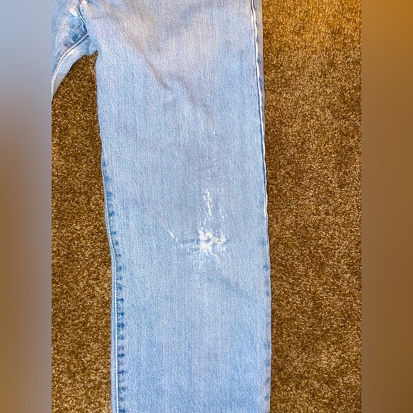 Vintage Levis 501 Denim Jeans 31 x 34 Button Up Mens Ladies  Perfect - Picture 12 of 16